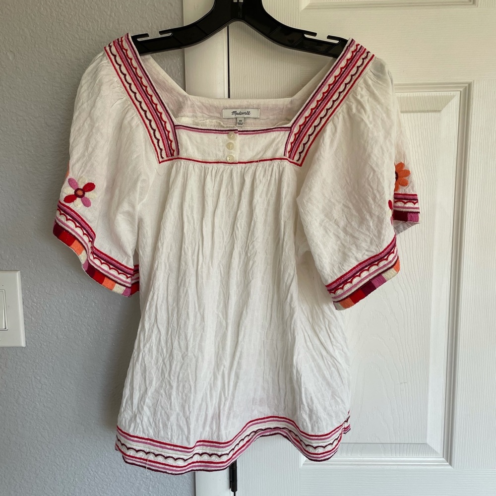 Madewell top. Size XS